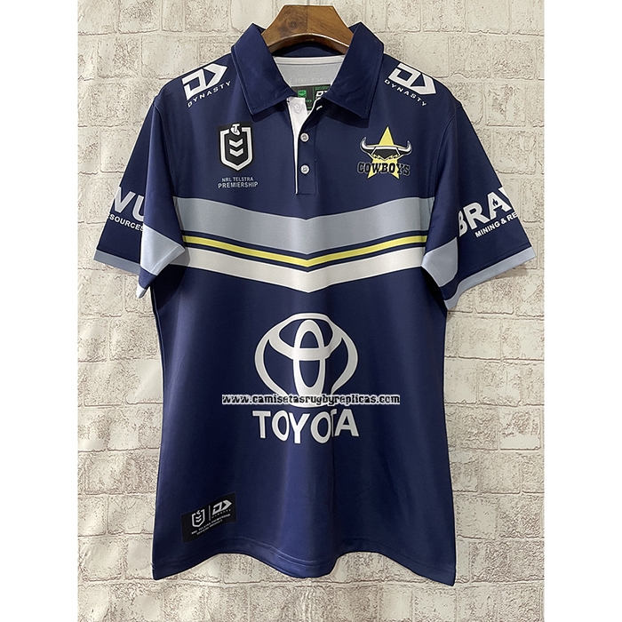 Camiseta Polo North Queensland Cowboys Rugby 2024 Local